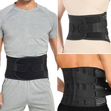 Back Braces for Lower Back Pain Relief Waist Back Support Belt for Men/Women US