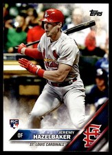 Jeremy Hazelbaker 2016 Topps Update Card  #US99a