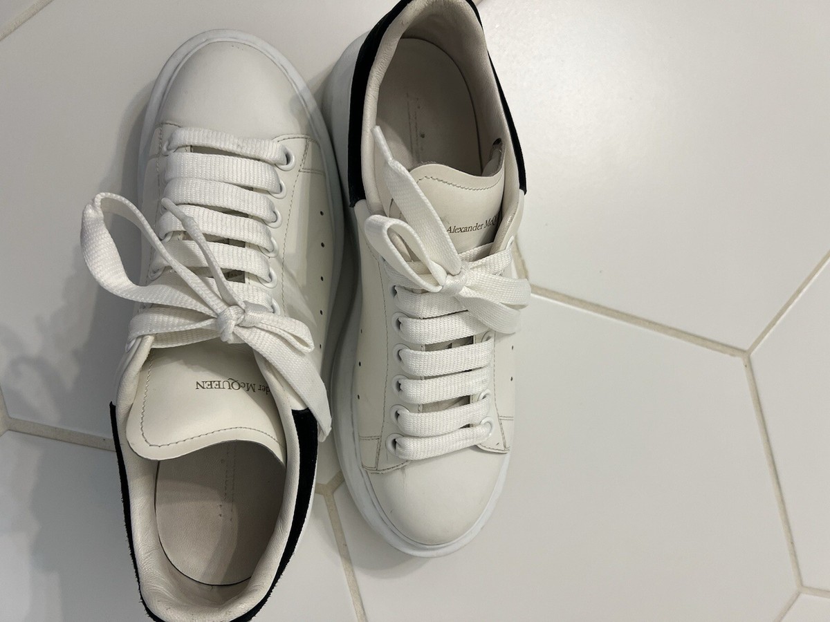 Size 8 - Alexander McQueen Oversized White Black | eBay