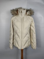 M&s Marks Spencer Per Una Womens Hooded White Down & Feather
