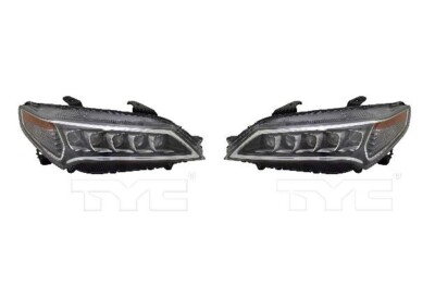 TYC LED Headlight Set For Acura TLX 2015-2017 Models eBay