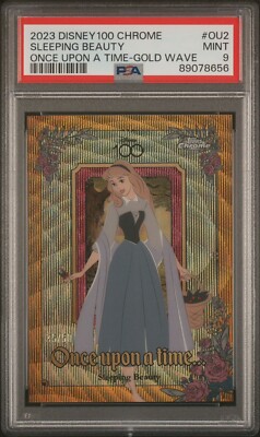 2023 Topps Chrome Disney 100 Once Upon A Time Sleeping Beauty /50