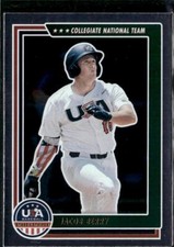 2022 Panini USA Baseball Stars & Stripes #94 Jacob Berry Longevity (Retail Base)