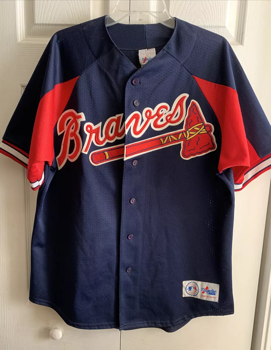 Vintage ATLANTA BRAVES Majestic Men’s Large Jersey “Chipper Jones” #10, USA