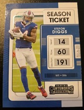 2021 Panini Contenders Football Stefon Diggs #11 Buffalo Bills