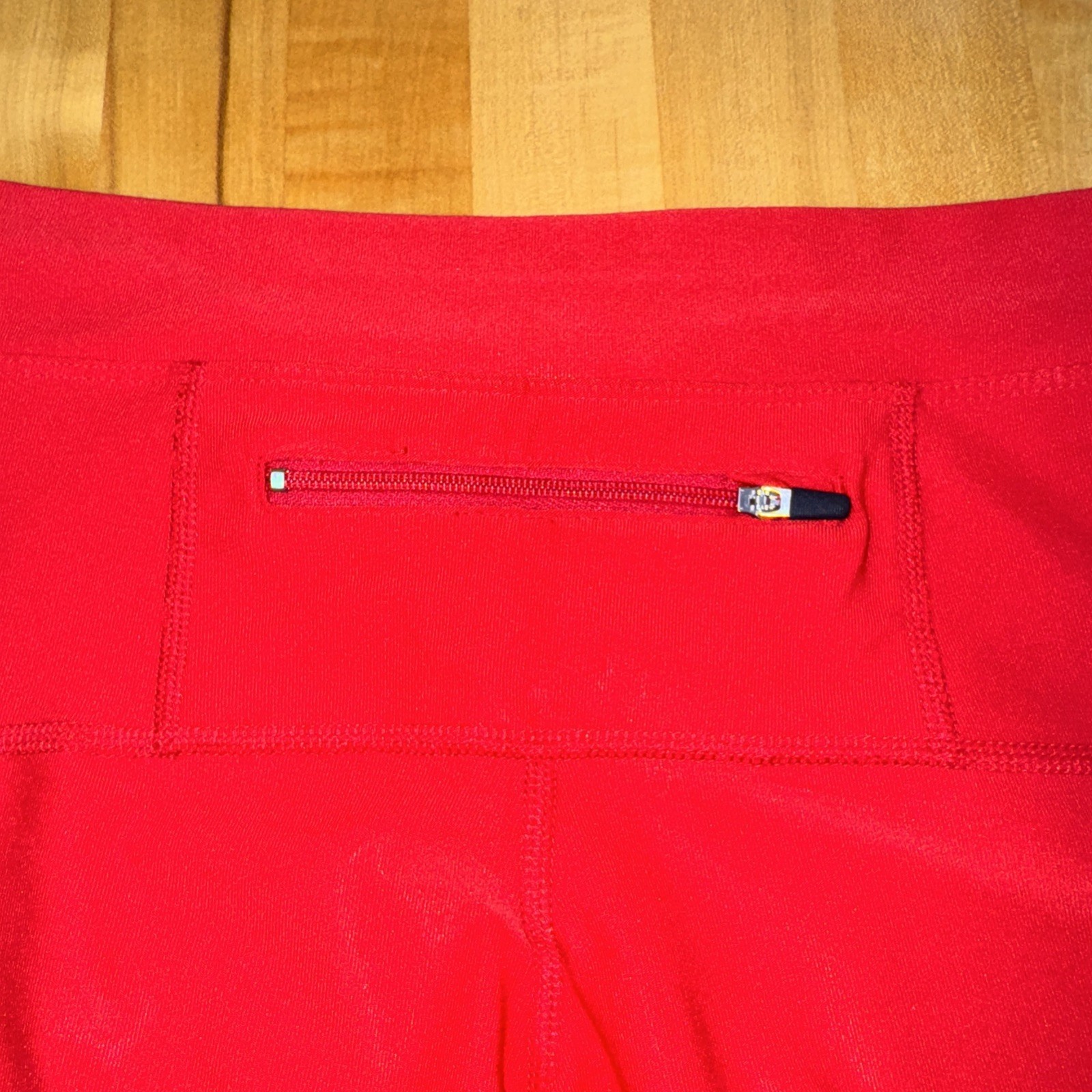 Nike Women's Solid Essential Red Zip Back Pocket … - image 8