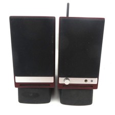 AUDIOENGINE HD3 POWERED SPEAKERS Wireless System and Stands Cherry All Cables