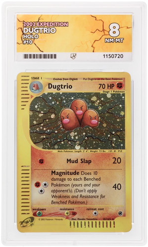 Dugtrio graded ACE 8 for sale on eBay