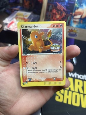 Pokemon  Holo Secret Rare Card -Charmander  98/97 City Championship  (Ex Dragon)