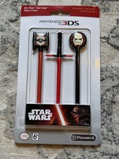 Nintendo 3DS Star Wars Lightsaber Dark Side First Order Disney Stylus set CIB