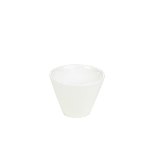 Genware Porcelain Conical Bowl For Hotel Restaurant Events 10.5cm/ 4"" Pack of 6