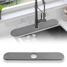 Faucet Mat for Kitchen SinkSilicone Sink Splash Guard Area Water Splash Guard...