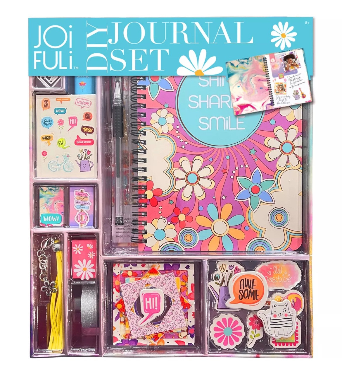 DIY Journal Set for Girls Gifts Ages 8 9 10 11 12 13 Years Old and Up