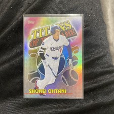 Topps 2026 Titans Shohei Ohtani TOG-1 Dodgers Insert Baseball Card