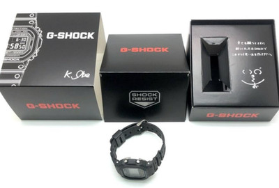 【Battery, strap, bezel Replaced】G-SHOCK DW-5600C-1 M901 ''Speed'' model JAPAN