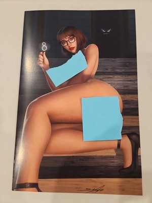Cool Comics Gallery Exclusive Velma Scooby Do Naughty Cosplay Ltd 50