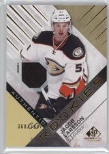 2016 SP Game Used Edition Gold Material 368/399 Jacob Larsson #114 Rookie RC 0a2