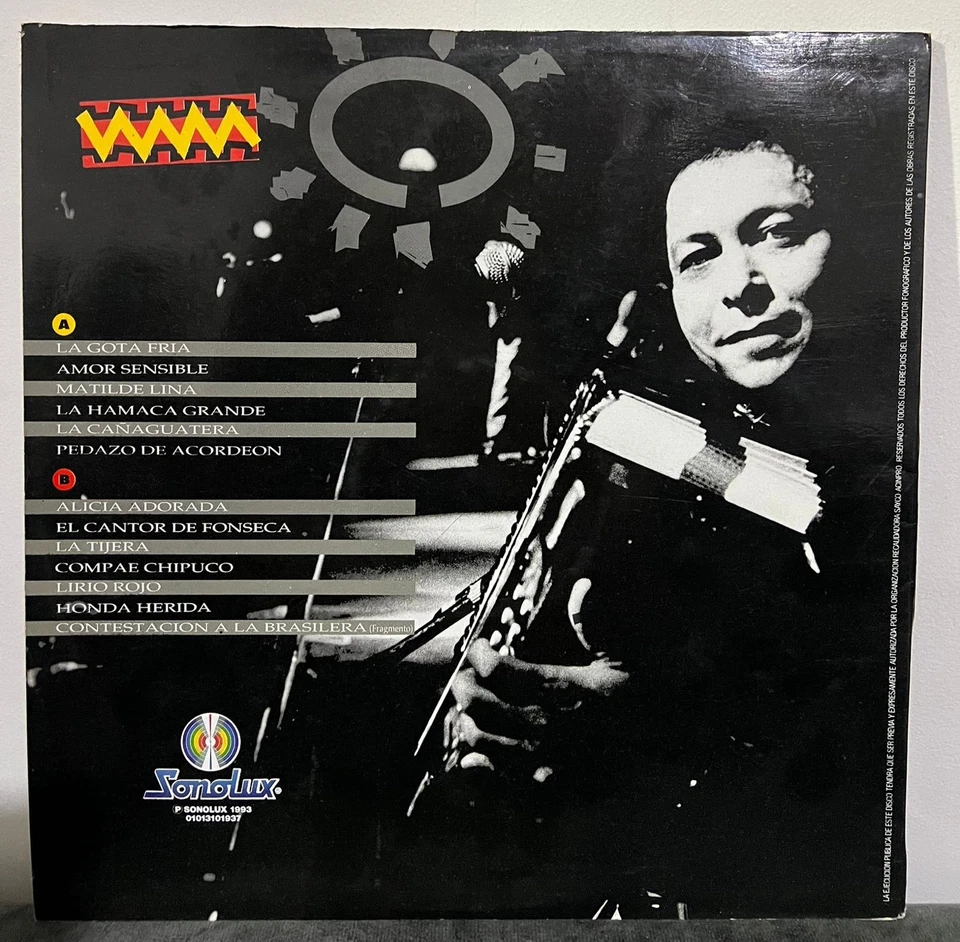 Carlos Vives – Clasicos De La Provincia , Latin , Cumbia, Vallenato - Image 4 of 4