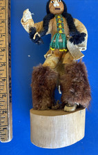 Authentic 1952 Vintage Native American Indian Doll Shoshone Woman 9 Inch