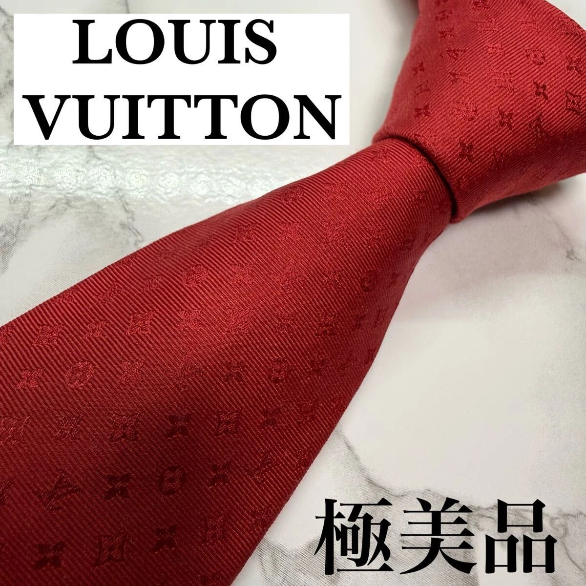 Louis Vuitton Red Ties for Men for sale | eBay