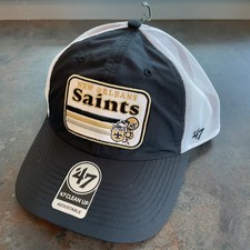 New Orleans Saints '47 Campscape Clean Up Adjustable Cap Hat OSFA