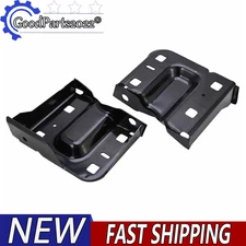 Set of 2 Front LH & RH Bumper Bracket For 2015-2019 Chevrolet Silverado 2500 HD