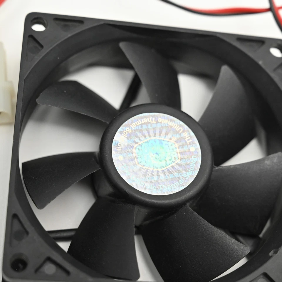 12V Coolermaster Fan 0.06A A8025-18CB-4JN-L1 PL80S12L-1 - image 4 of 4
