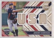 2018 Panini Elite Extra Edition USA Materials Gold 61/99 Jeremy Eierman gh4