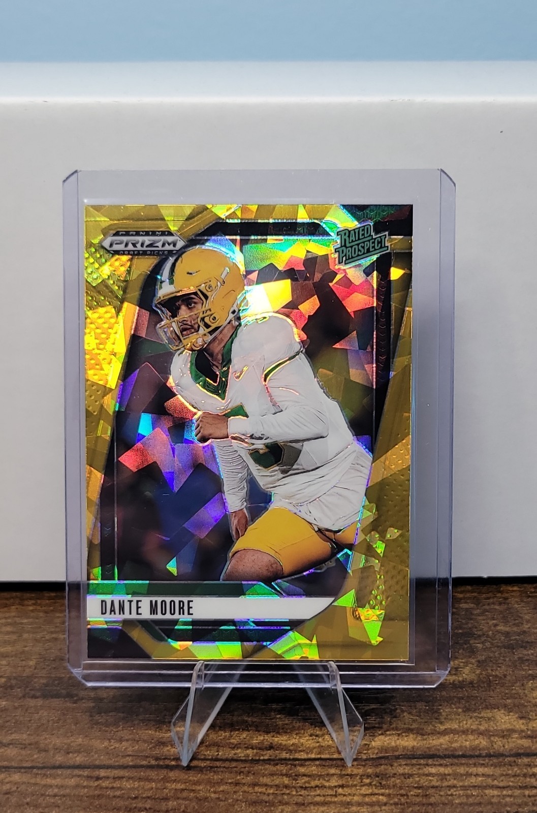 2025 Panini Prizm Draft Picks - Dante Moore #164 Gold Ice Prizm (RC)