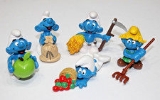 1980-1989 Decade Edition Smurfs Farmer Set 41257 Smurf Germany Schleich 2010