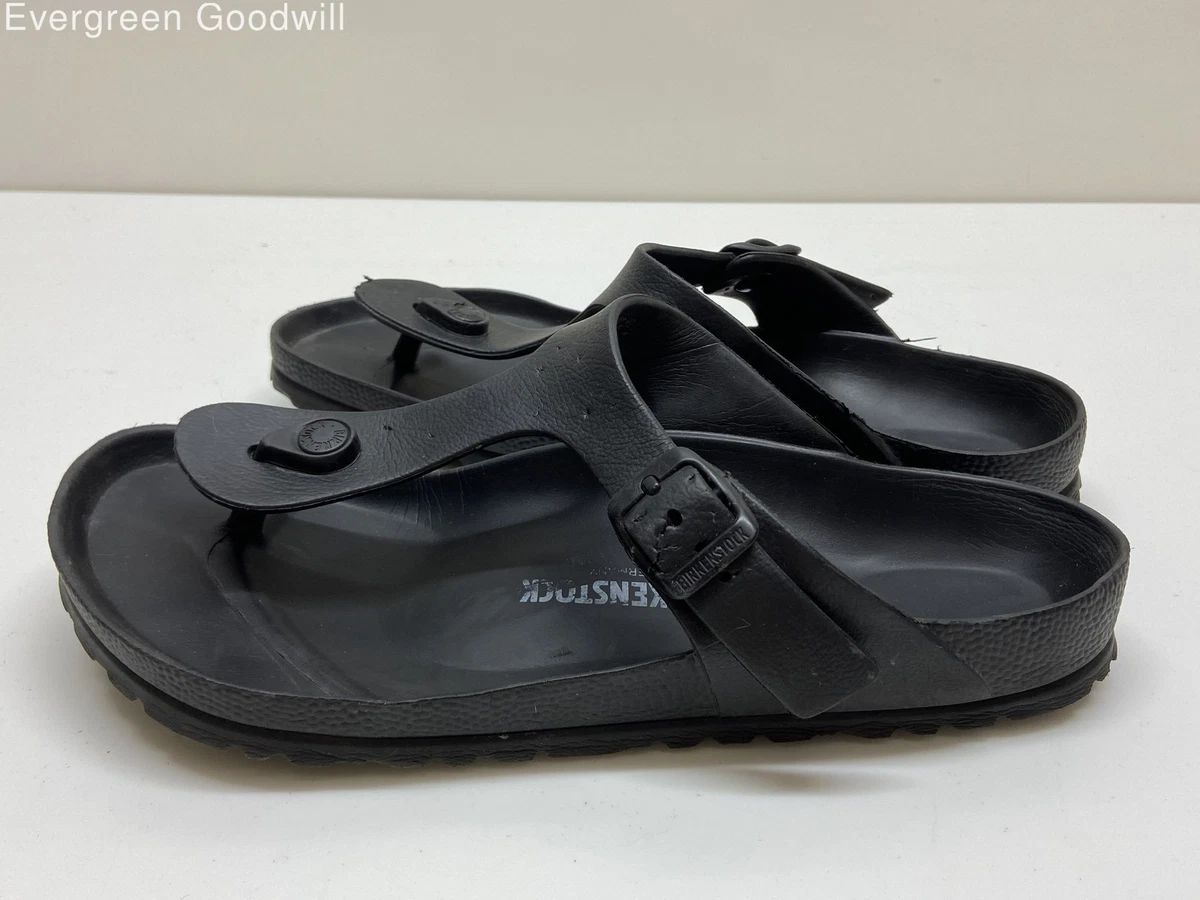 Birkenstock Medina Sandals Black Birkoflor T Strap Mens Size 10 Reg / 43 / W12 Birkenstock Medina Birko-Flor Sandals – Zulily main image 3