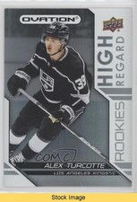 2021-22 Upper Deck Ovation High Regard Rookies Alex Turcotte #HRR-3 READ kr0
