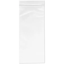 Plymor 4" x 9", 4 Mil Heavy Duty Zipper Reclosable Plastic Bags