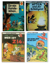 Attilas Abenteuer Comic Band 1-4 w&auml;hlbar von Derib Zustand gut