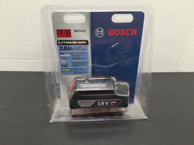 #ad BOSCH CORE 18V LITHIUM ION 2.0AH BATTERY NEW # BAT612 $37.99