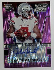 2016 Panini Prizm Draft Picks Purple Flash Jalin Marshall Rookie Auto 42/99