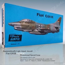 PlastyAirfix 1963 · Seconda Uscita "Fiat G-91R" · Scatola Completa/Ottima