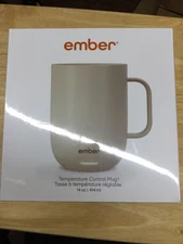 Ember Mug 2 Smart App Controlled Heated Coffee Cup 14oz color SandStone. new