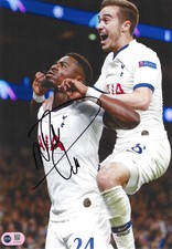 SERGE AURIER SIGNED 12X8 TOTTENHAM HOTSPUR PHOTOGRAPH (ACG CERT AG18175)
