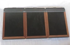 Set of (3) Vtg Folmer Graflex 5x7 Cut film holder Large format camera Excellent