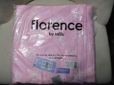 Florence by Mills Dog Throw Blanket Pink Floral One Size New