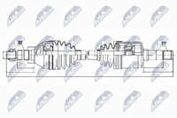 Antriebswelle NTY NPW-PL-034 FüR Insignia Opel G09 Sports Tourer Biturbo Cdti