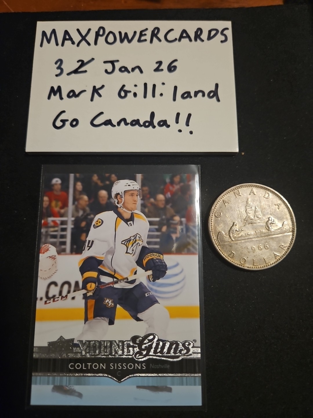 2014-15 UPPER DECK COLTON SISSONS YOUNG GUNS #231