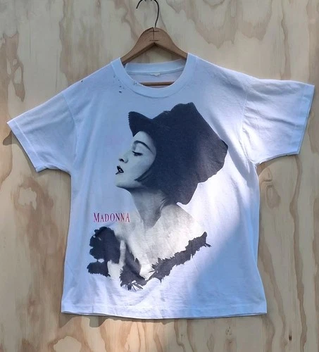 Madonna Blonde Ambition Tour Concert T-Shirt Ma 1990s vintage concert t-shirt, vintage, single stitch, B+ condition