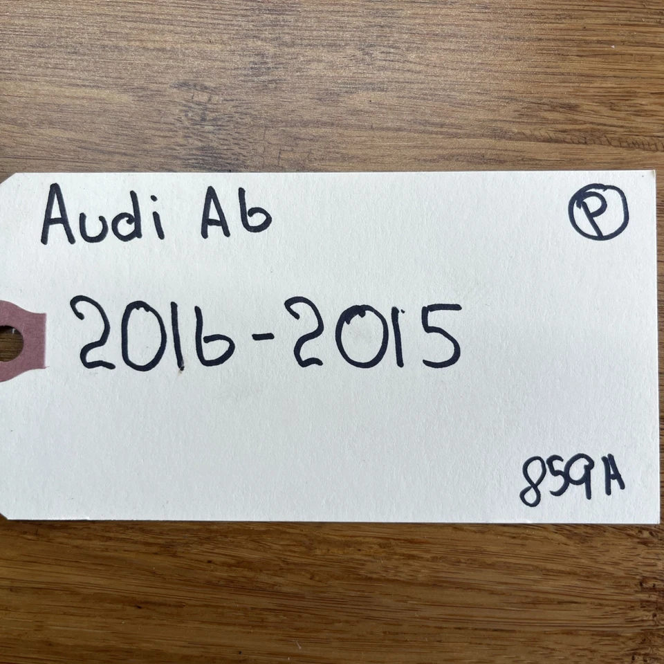 2012-2015 Audi A6 3.0L TFSI Gas Engine Radiator Air Duct OEM *NOTE* - Изображение 2 из 4