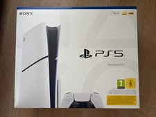 Sony PlayStation 5 Slim Disc Edition, Weiß, 1tb/16gb RAM