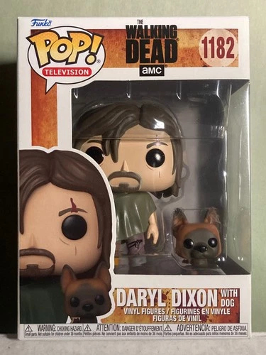 Funko POP The Walking Dead 1182 Daryl Dixon with Dog