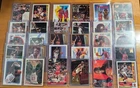 Michael Jordan-30 Card Lot-Chicago Bulls-Hoops-Upper Deck-Skybox-Fleer