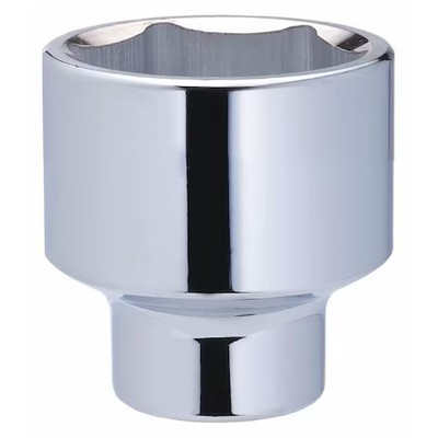 Westward 10E283 Westward 3/4 In Drive, 1-9/16'' Sae Socket, 6 Points,  Steel,