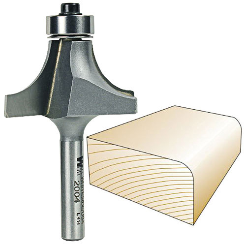 Whiteside 2004 Roundover Bit 1/4 in. SH x 1/2 in. R